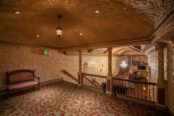 Stefanie H. Weill Center for the Performing Arts, Sheboygan, American Midwest (outside Chicago): Auditorium rear lobby from balcony level