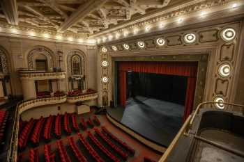 Studebaker Theater: Stage from House Right Box