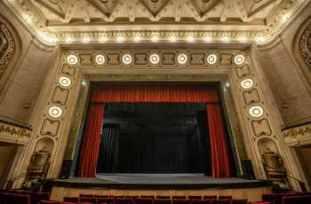 Studebaker Theater: Stage from Orchestra center