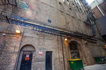 Studebaker Theater: Rear Alley from North