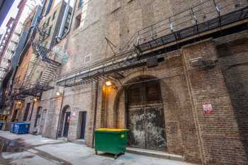 Studebaker Theater, Chicago: Rear Alley from South
