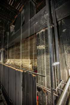 Studebaker Theater, Chicago: Pin Rail Stage Right