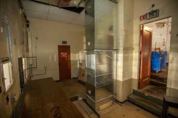 Studebaker Theater: Projection Booth and access door