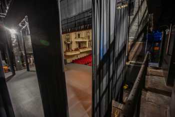 Studebaker Theater, Chicago: Stage Right lower level Pin Rail