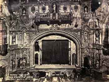 Tampa Theatre, as photographed at its opening in 1926 (JPG)
