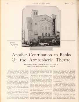 Three-page feature in the 5th April 1930 edition of <i>Motion Picture News</i>, courtesy <i>Museum of Modern Art Library in New York</i> (1.3MB PDF)