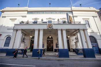 Theatre Royal, Drury Lane: Facade on Catherine Street