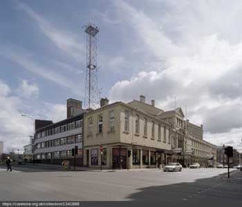 Exterior of the Theatre Royal as seen from Cowcaddens Road in 2004, courtesy Canmore/Historic Environment Scotland (JPG)