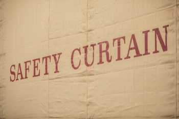 Theatre Royal, Glasgow: Safety Curtain Closeup