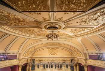 Theatre Royal, Glasgow: Ceiling from Balcony center