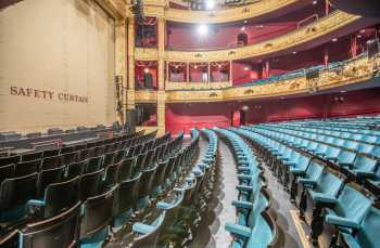 Theatre Royal, Glasgow: Stalls seating from House Left, looking across Auditorium to House Right