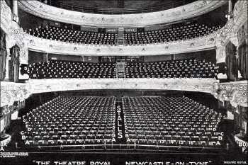 Howard & Wyndham Seating Chart, courtesy <i>Theatre Royal, Newcastle</i> (JPG)