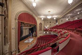 The Town Hall, New York, New York: Balcony from House Left side