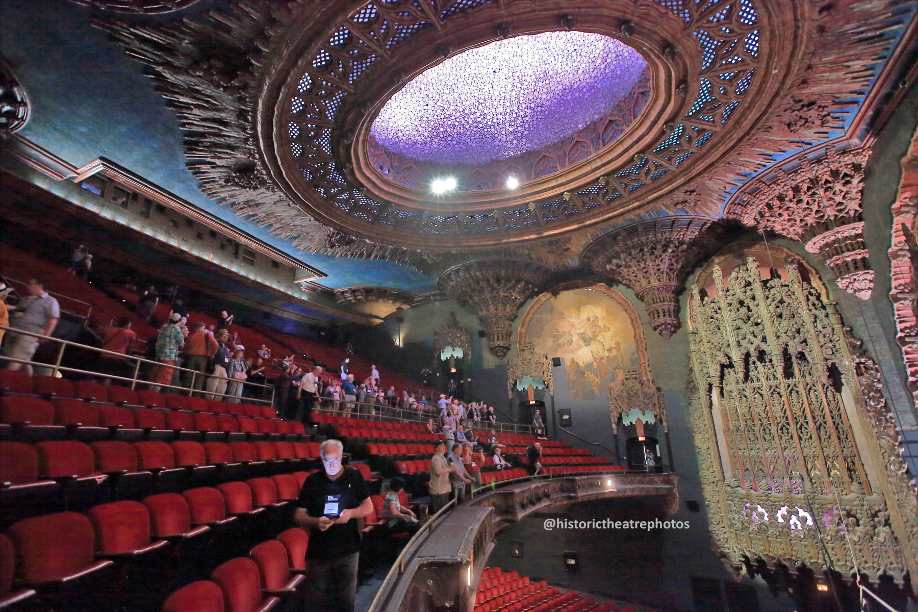 The United Theater on Broadway, Los Angeles: Ceiling detail
