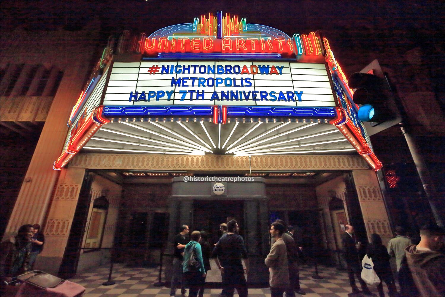 The United Theater on Broadway, Los Angeles: <i>Night On Broadway</i> 2015