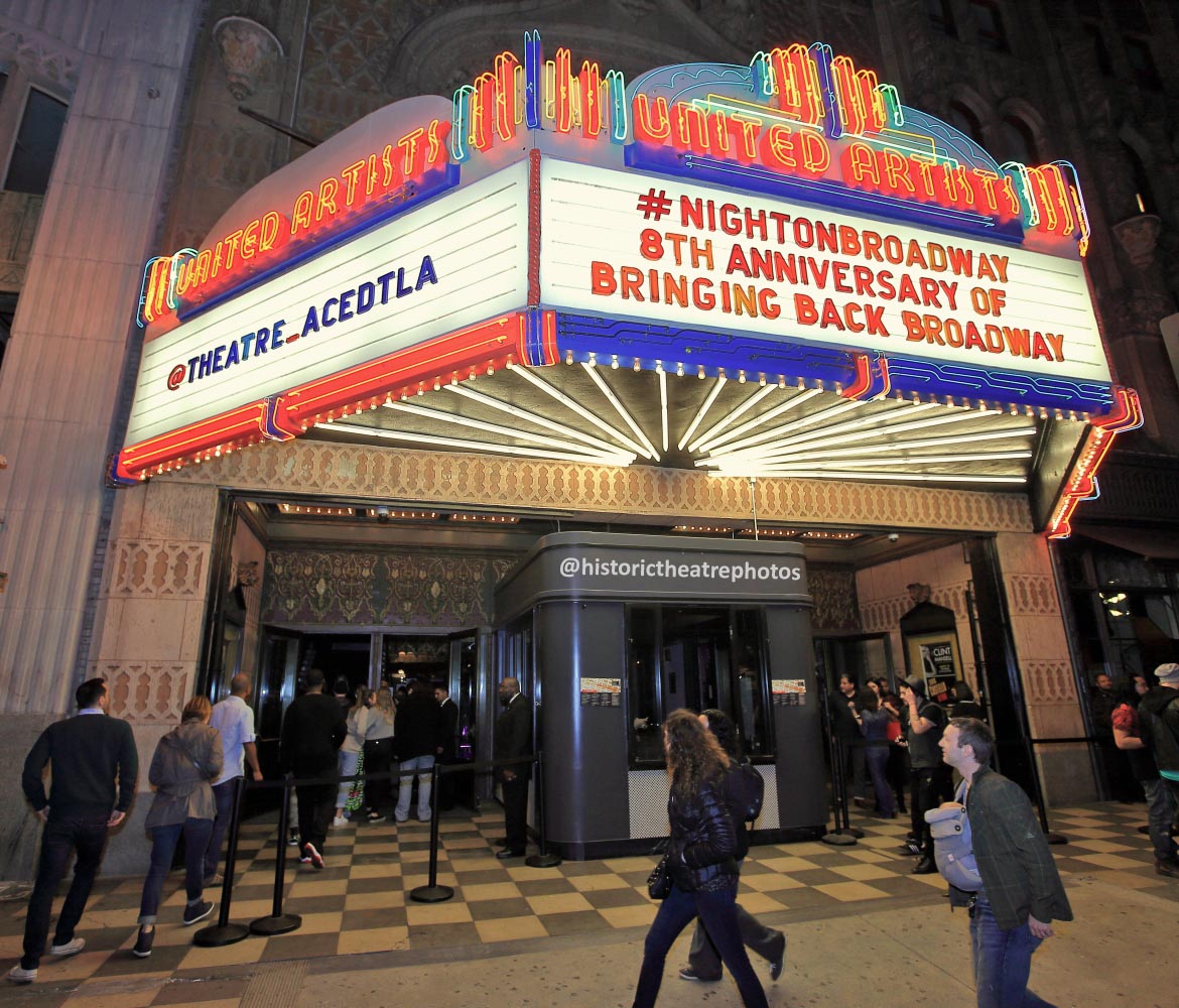 The United Theater on Broadway, Los Angeles: <i>Night On Broadway</i> 2016