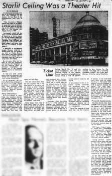 News of the theatre’s reopening as the <i>Palace Dinner Playhouse</i>, as printed in the 4th August 1973 edition of <i>The Kansas City Times</i> (410KB PDF)