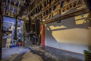 Settle Victoria Hall, United Kingdom: outside London: Stage from Upstage Right