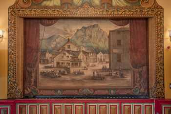 Settle Victoria Hall, United Kingdom: outside London: Act Drop Closeup