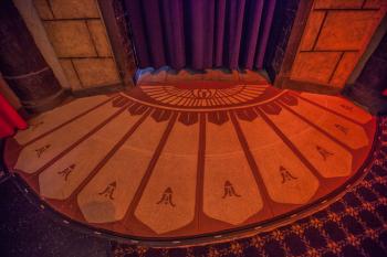 Vista Theatre, Los Feliz, Los Angeles: Greater Metropolitan Area: House Right Exit floor detail