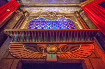 Vista Theatre, Los Feliz, Los Angeles: Greater Metropolitan Area: Organ Grille from below