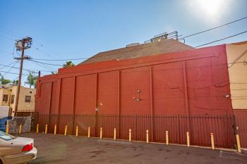 Vista Theatre, Los Feliz, Los Angeles: Greater Metropolitan Area: Exterior rear wall