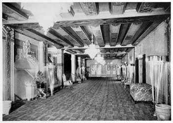 Photograph of main lobby as featured in the 21st November 1931 edition of “Motion Picture Herald” (JPG)