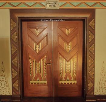 Warner Grand, San Pedro: Office Doors