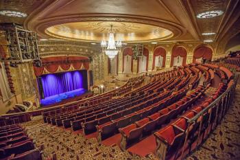 Warner Theatre, Washington DC: Balcony from Cross Aisle