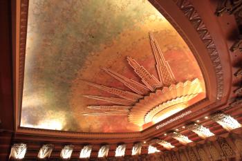 The Wiltern, Koreatown: Auditorium Ceiling from Balcony