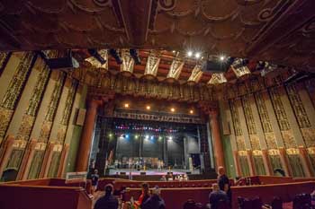 The Wiltern, Koreatown: Rear Orchestra Under Balcony Soffit